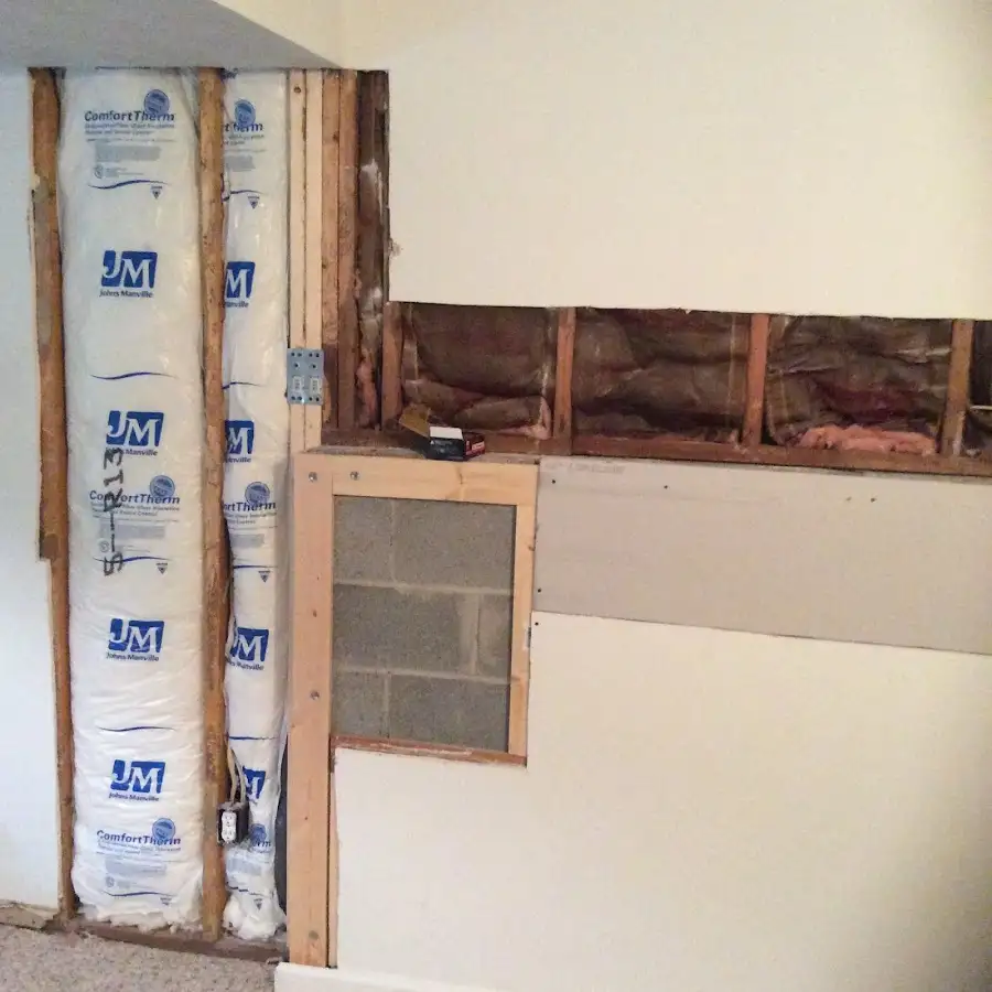 Wall insulation replacement during Structural Drying in Waller